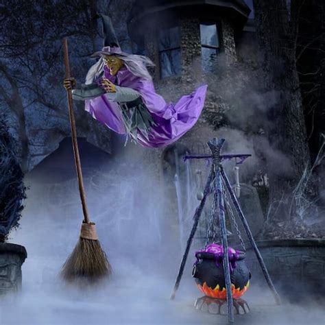 Bring Magic to Your Home with Home Depot's Witch-themed Halloween Decorations